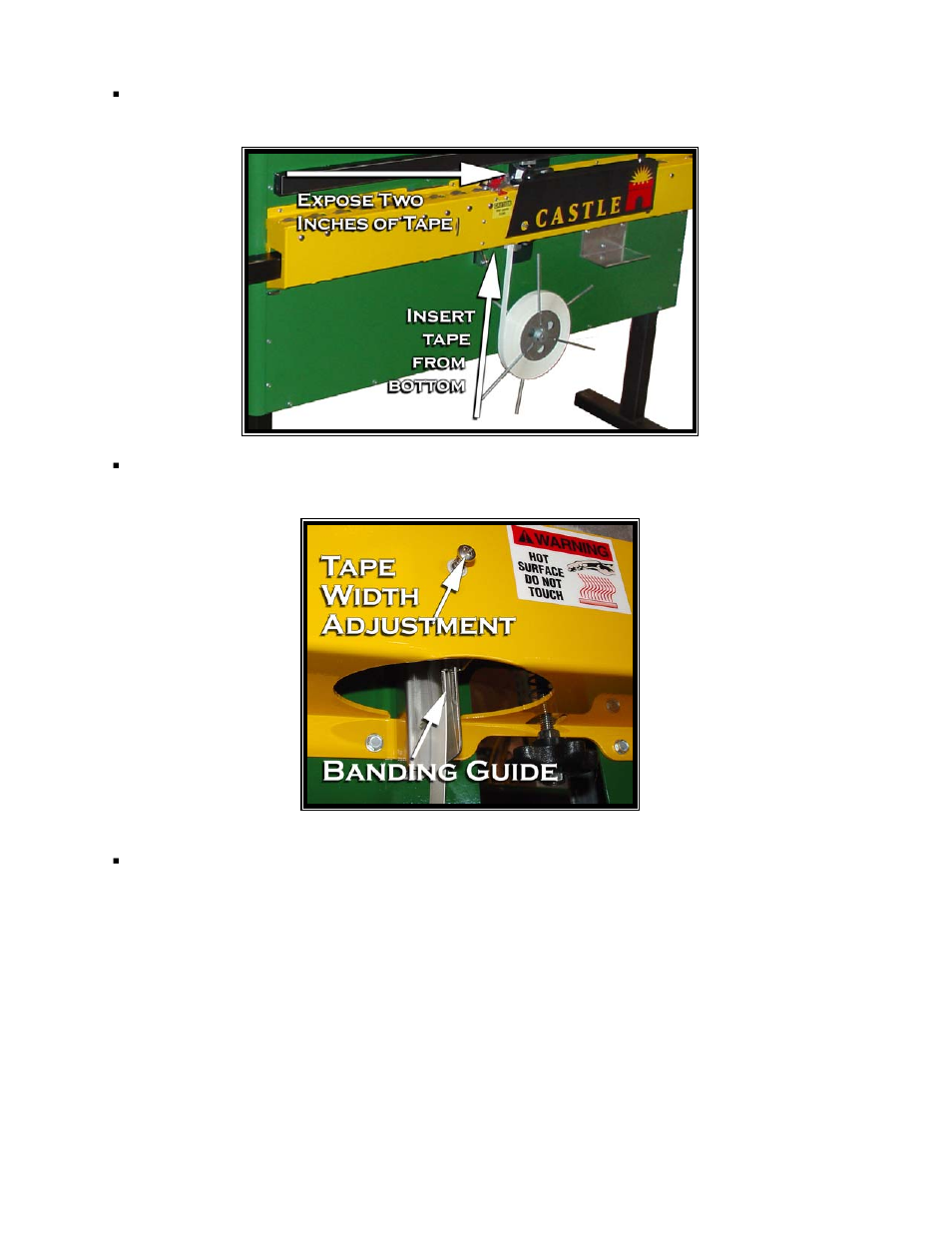 Castle Equalizer Edgebander User Manual | Page 9 / 28