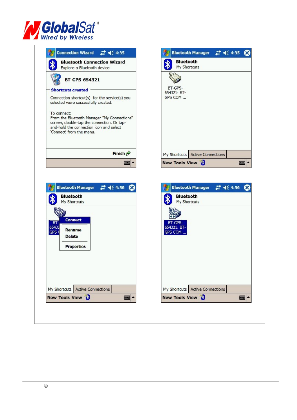 GLOBALSAT BT-368 User Manual | Page 12 / 14