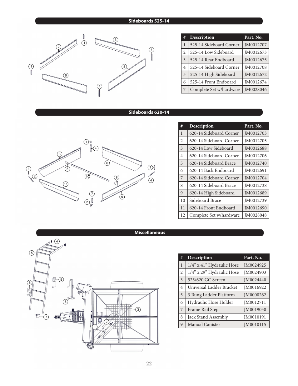 J&M 620-14 User Manual | Page 22 / 31