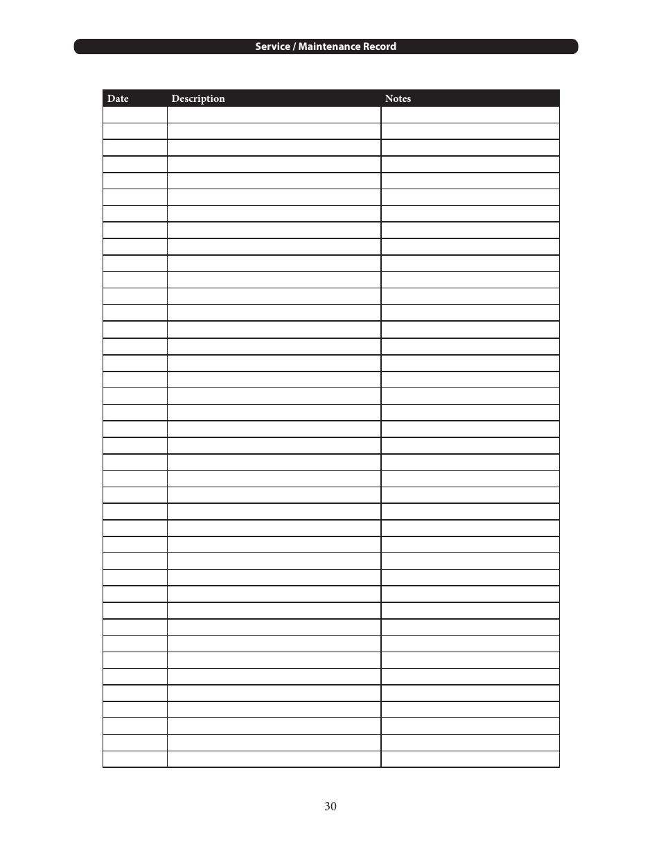 J&M 620-14 User Manual | Page 30 / 31