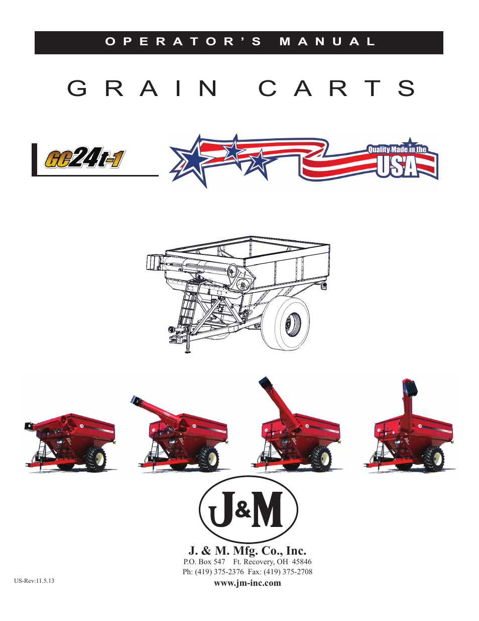 J&M GC-24T Manual User Manual | 39 pages