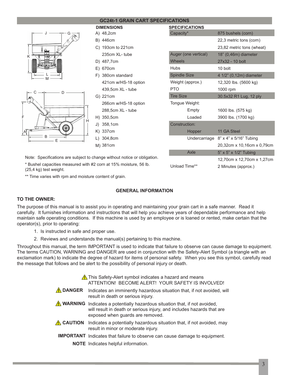 J&M GC-24T Manual User Manual | Page 4 / 39