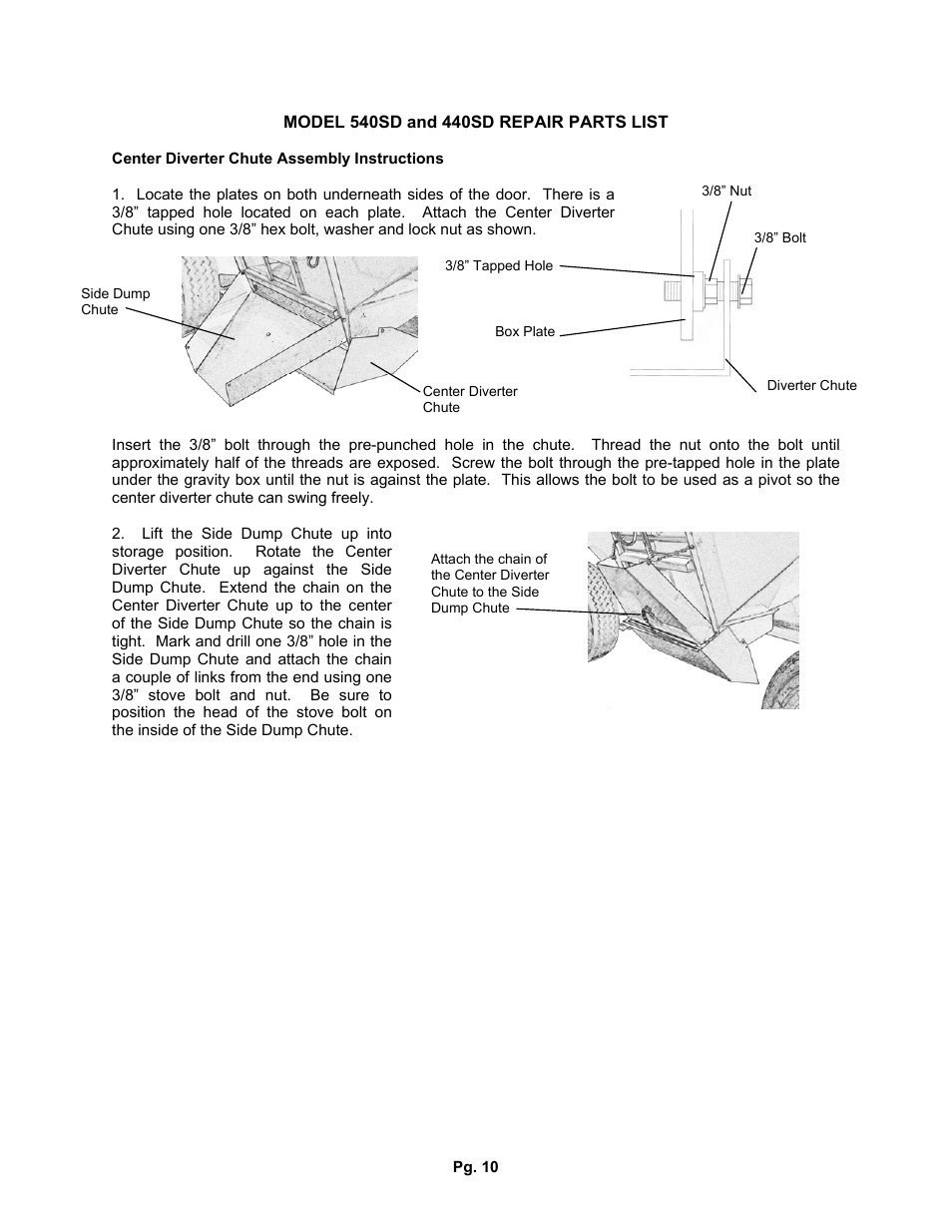 J&M 540SD User Manual | Page 10 / 13