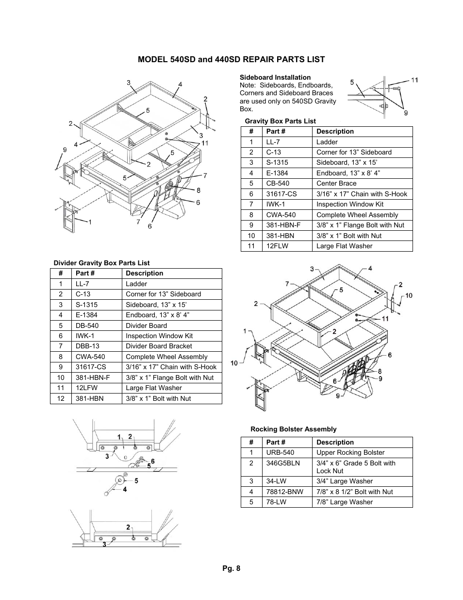 J&M 540SD User Manual | Page 8 / 13