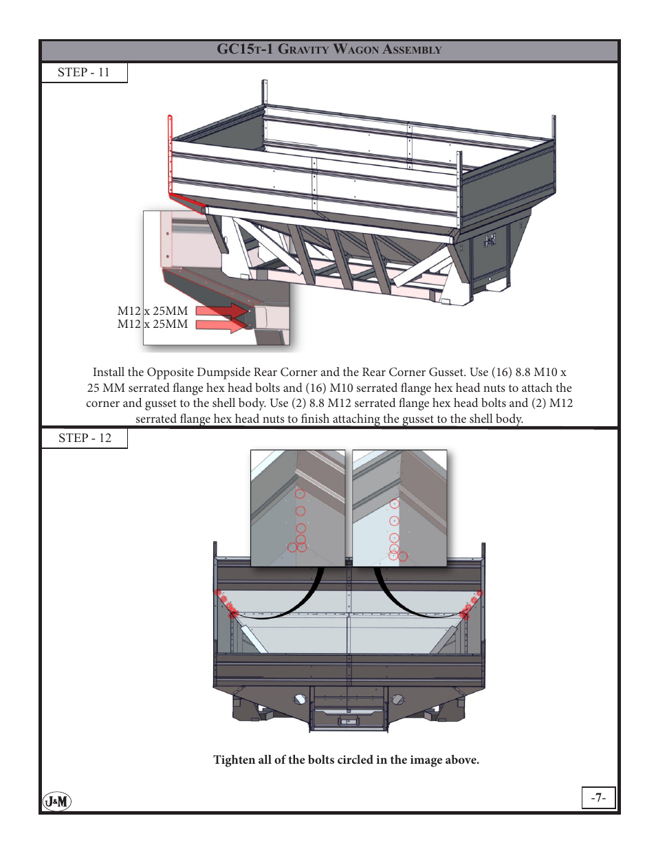 J&M GW15t-1 User Manual | Page 7 / 20