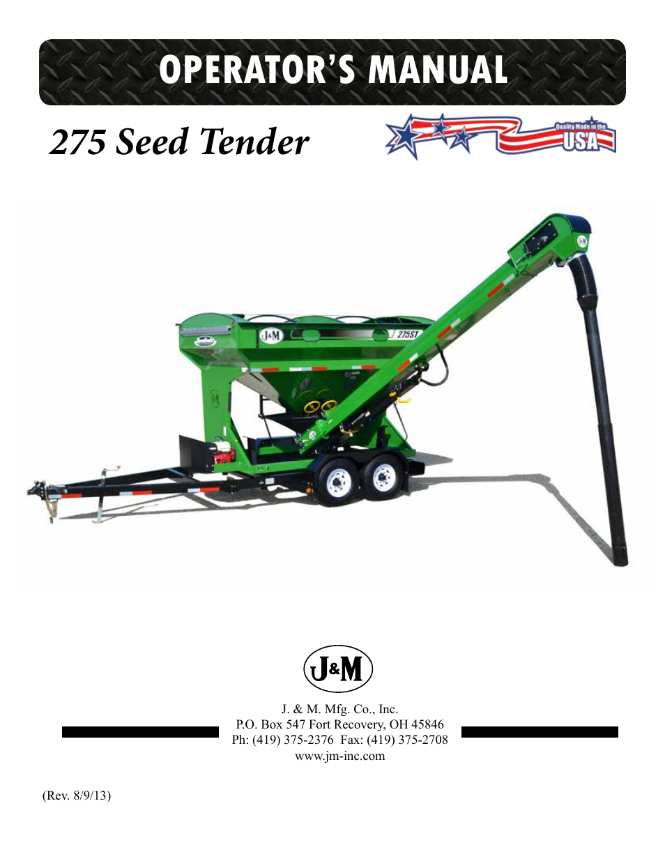 J&M 275ST User Manual | 62 pages