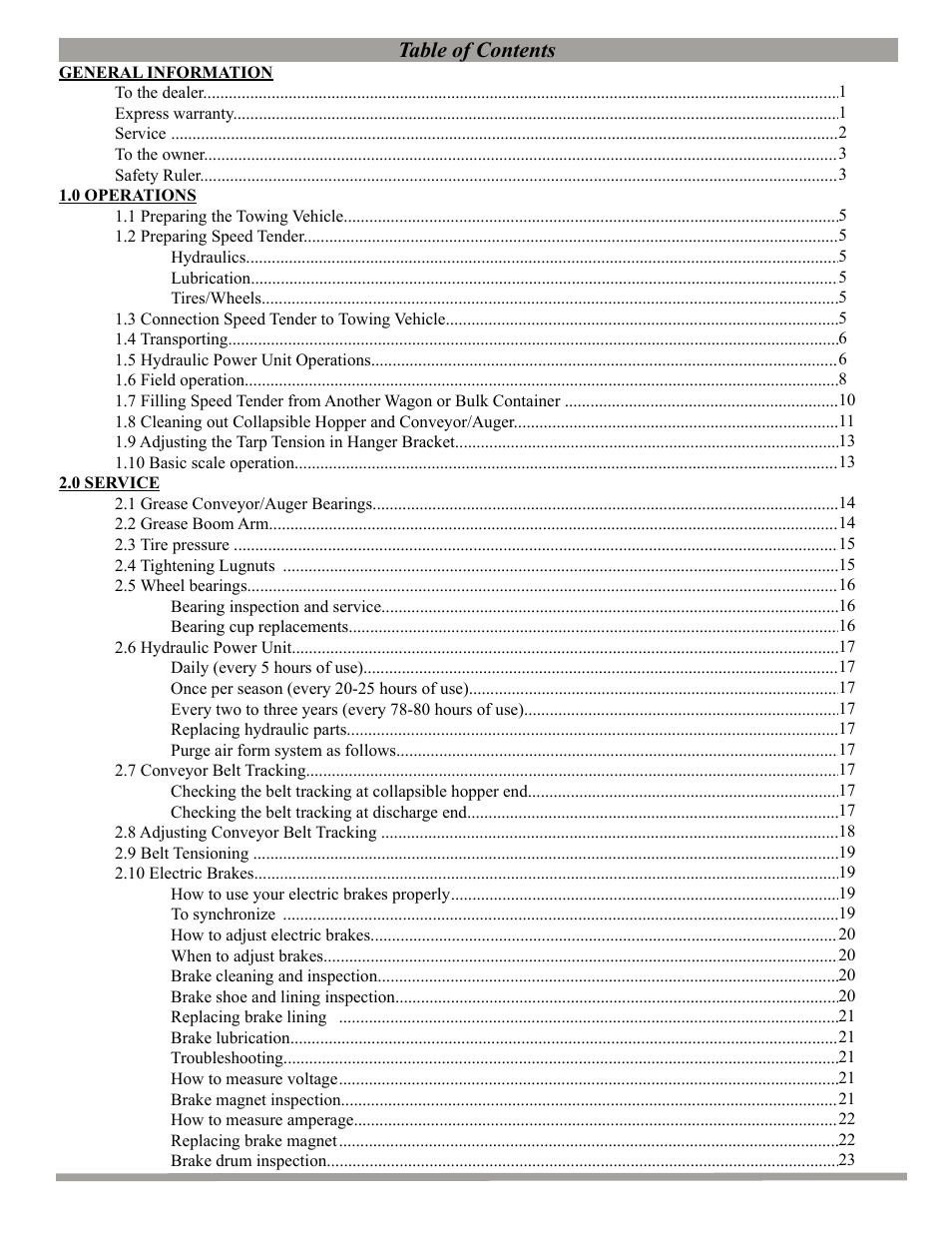 J&M 275ST User Manual | Page 2 / 62