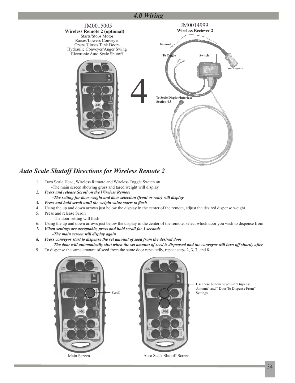 0 wiring | J&M 375ST User Manual | Page 37 / 62