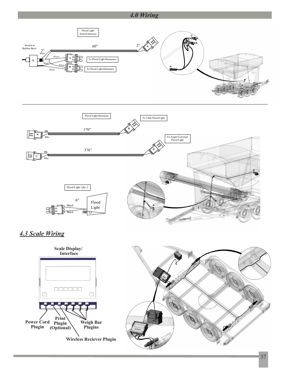 0 wiring, 3 scale wiring | J&M 375ST User Manual | Page 40 / 62