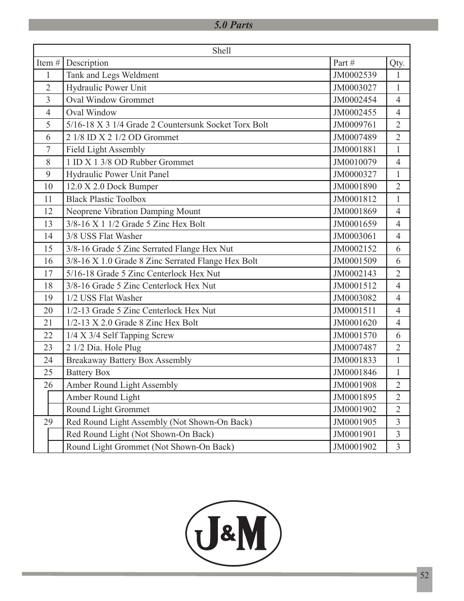 J&M 375ST User Manual | Page 55 / 62