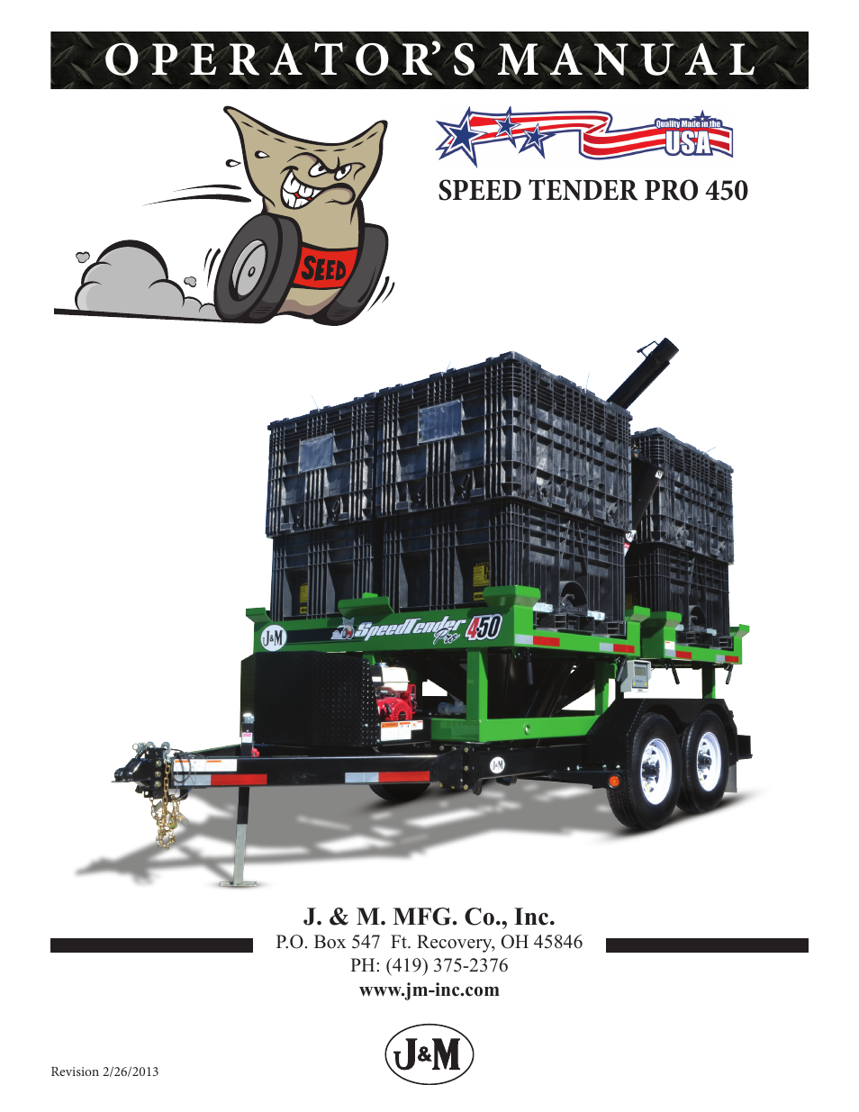 J&M PRO 450 User Manual | 31 pages