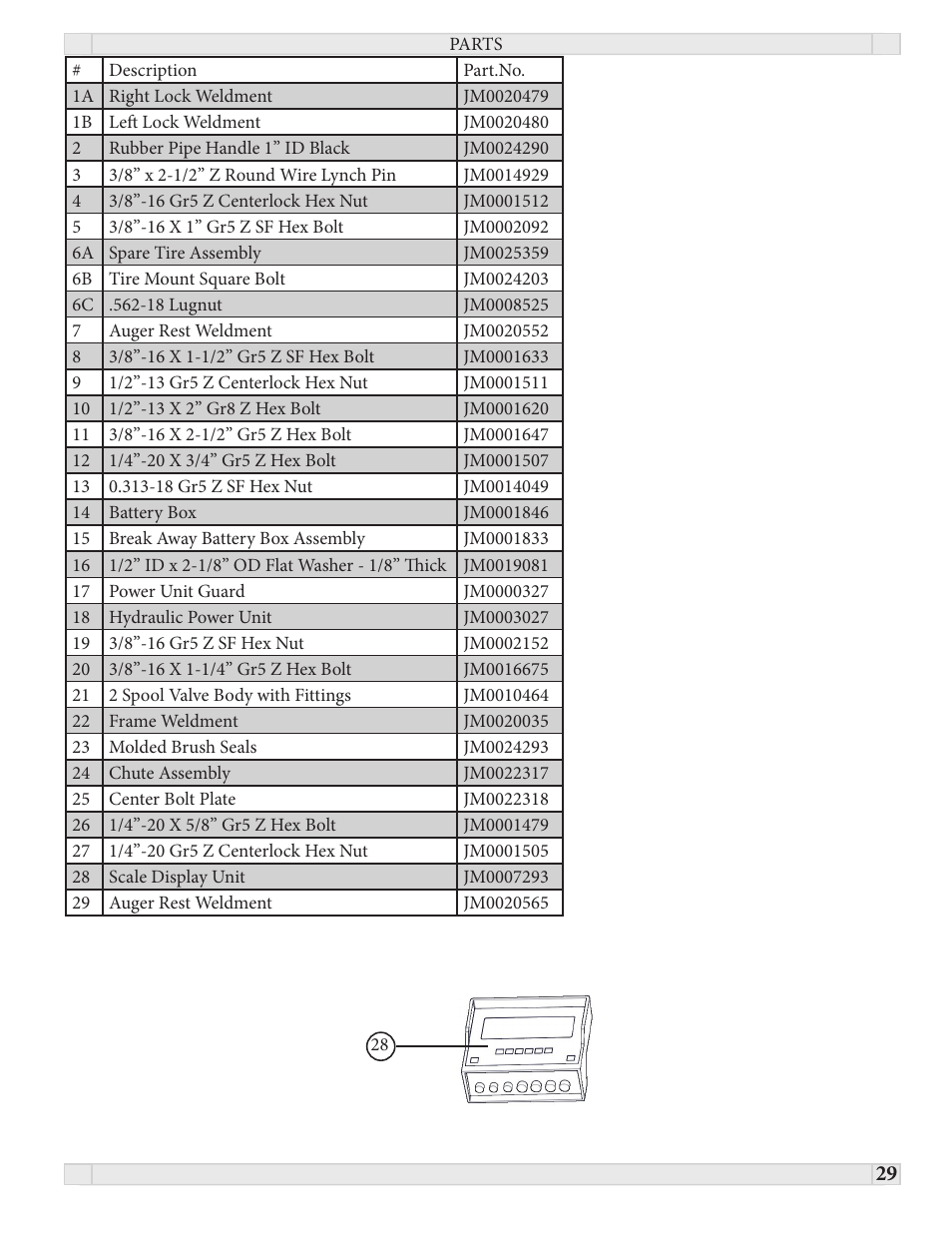 J&M PRO 450 User Manual | Page 29 / 31