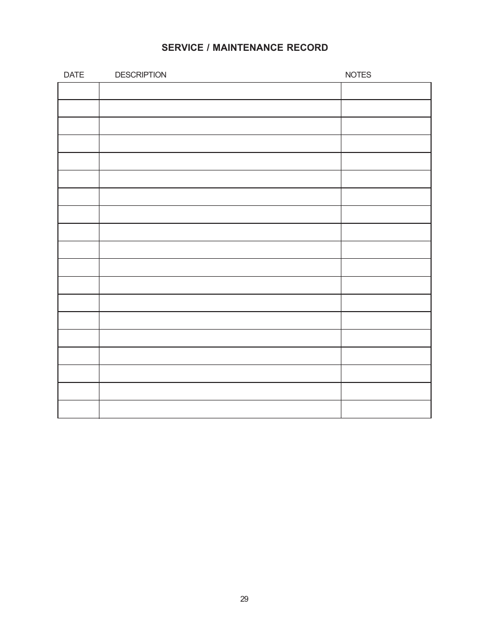 J&M 750-14 User Manual | Page 29 / 29