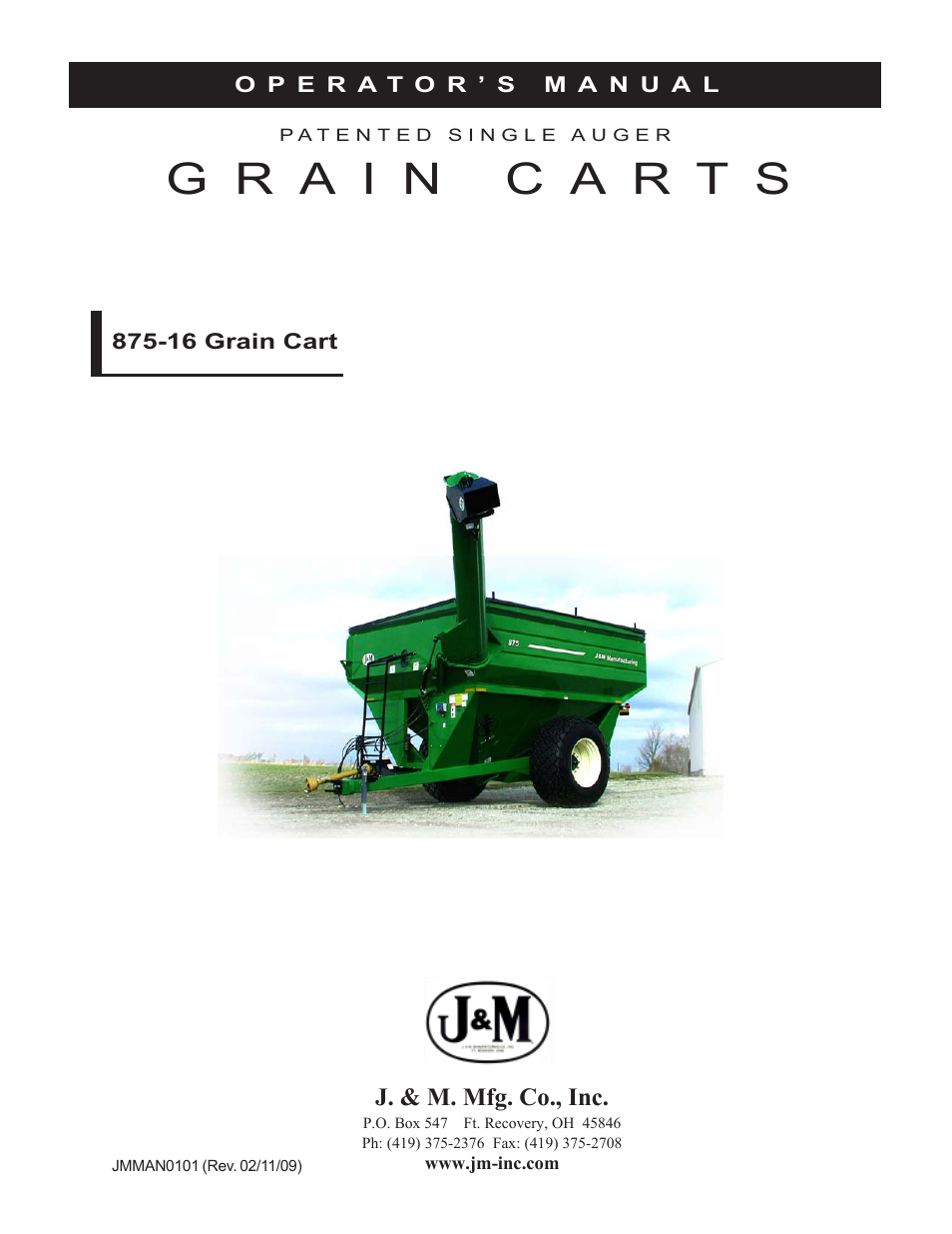 J&M 875-16 User Manual | 29 pages