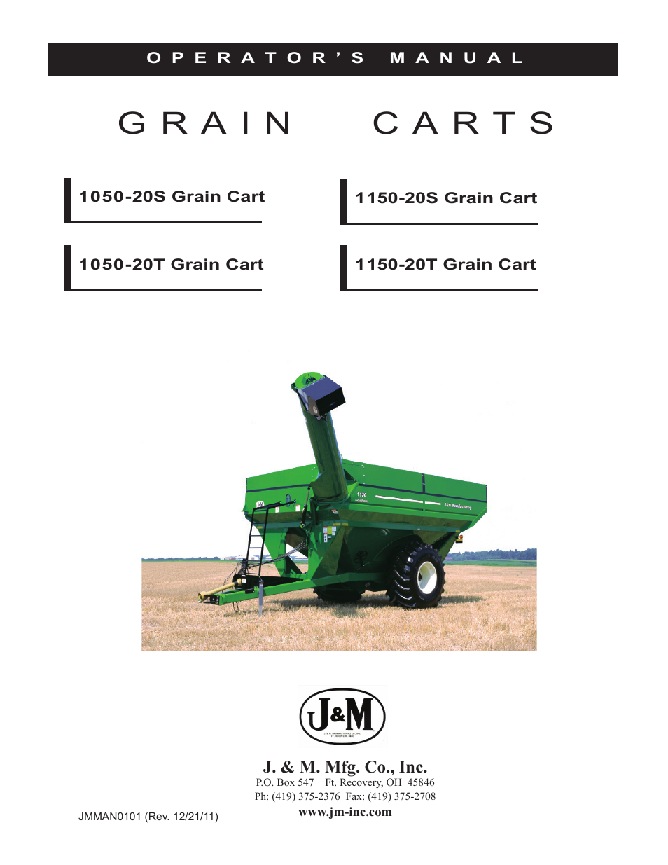 J&M 1150-20T User Manual | 33 pages