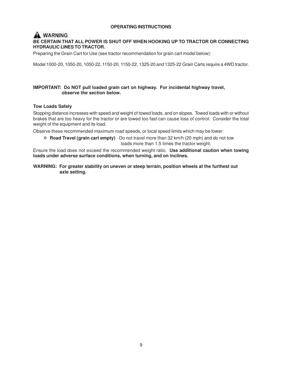 J&M 1150-22S User Manual | Page 9 / 23