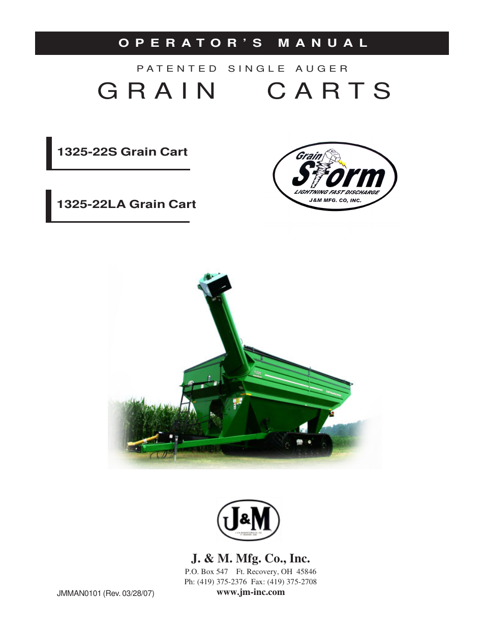 J&M 1325-22LA User Manual | 23 pages