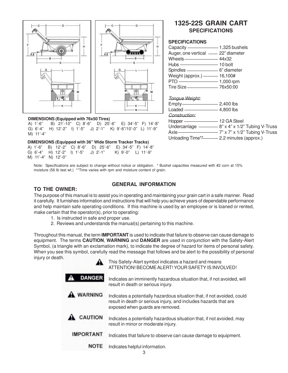 J&M 1325-22LA User Manual | Page 3 / 23