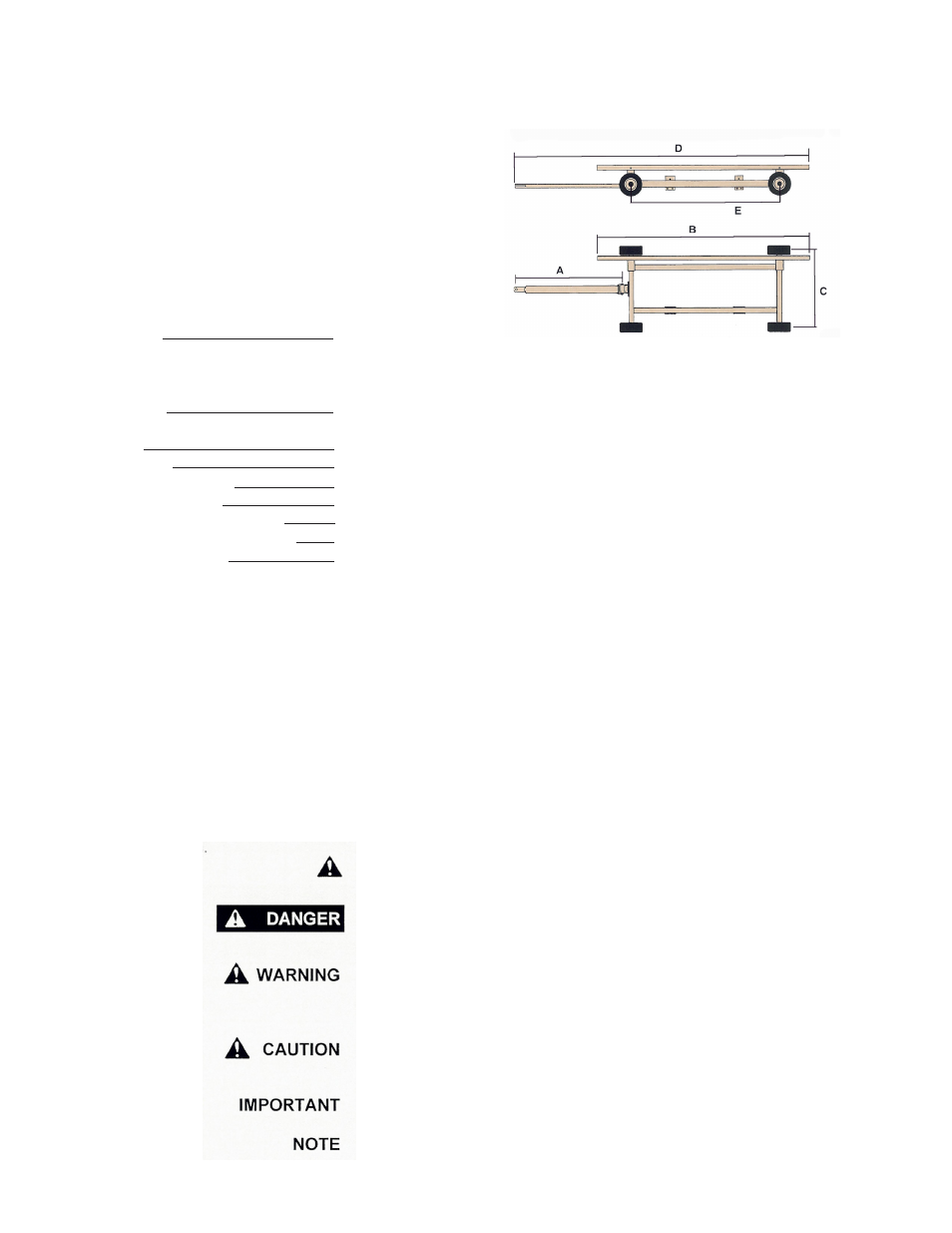Header transports | J&M HT-874XL-36 User Manual | Page 3 / 14