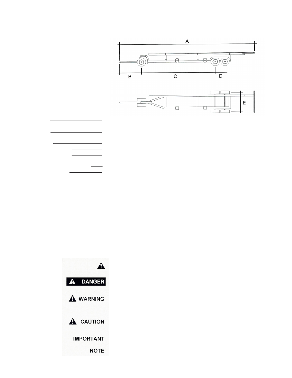 Hs-30b and hs-36b header transports | J&M HS-36B User Manual | Page 3 / 17