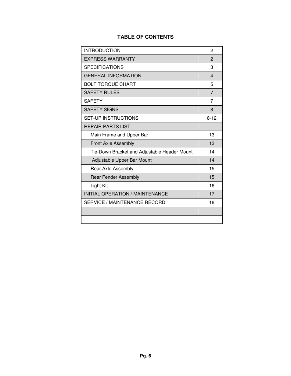 J&M HHC-42 User Manual | Page 6 / 18