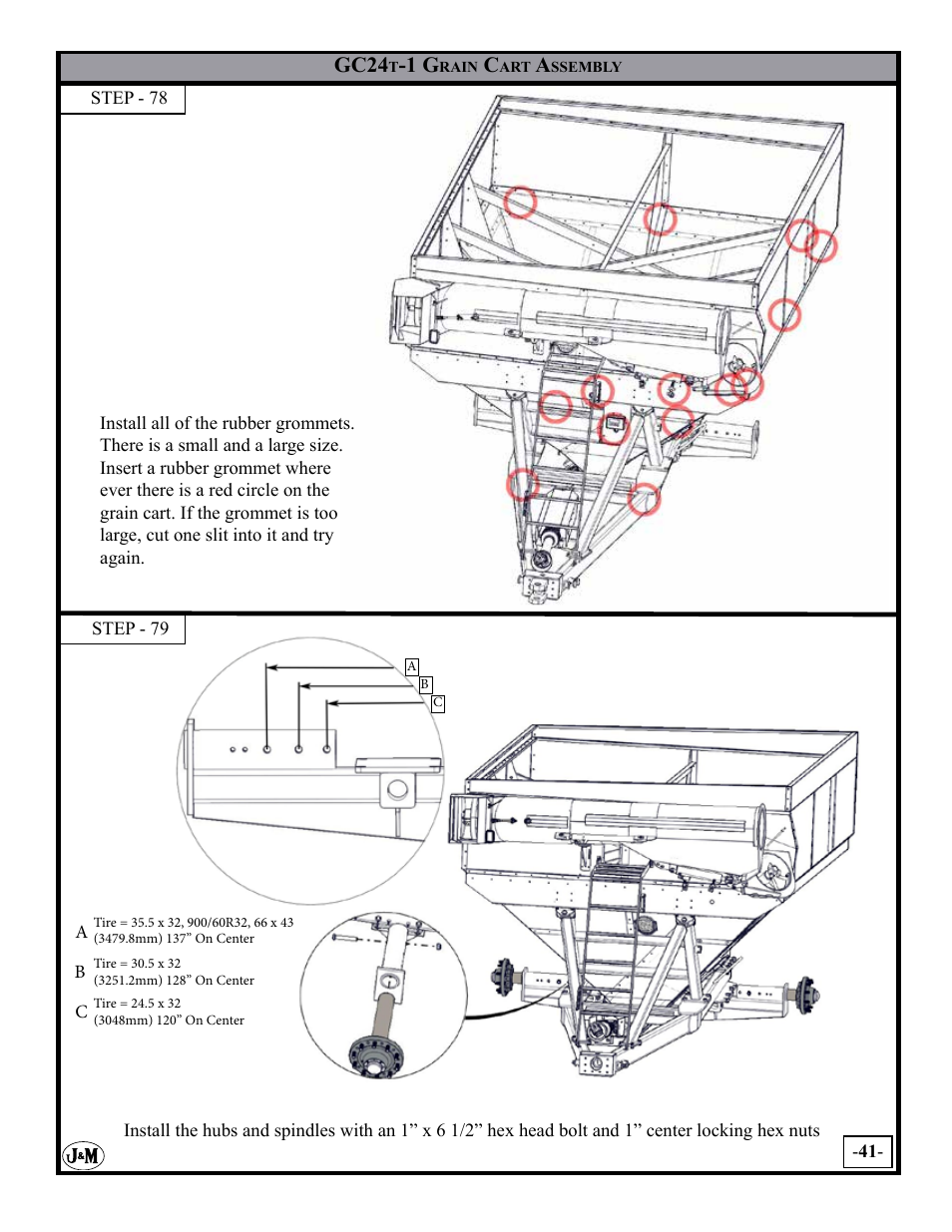 Gc24 | J&M GC-24T Assembly User Manual | Page 41 / 52