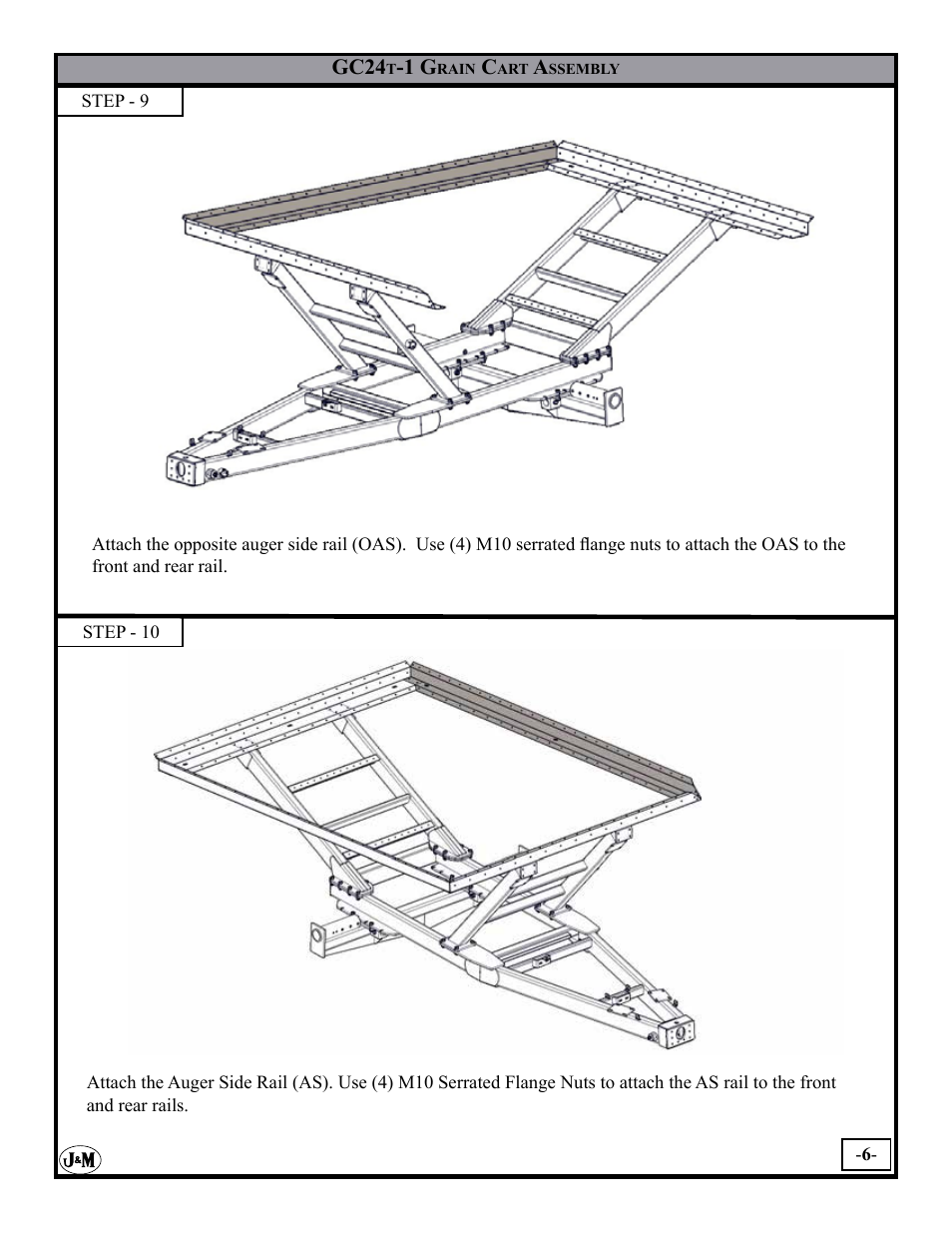 J&M GC-24T Assembly User Manual | Page 6 / 52