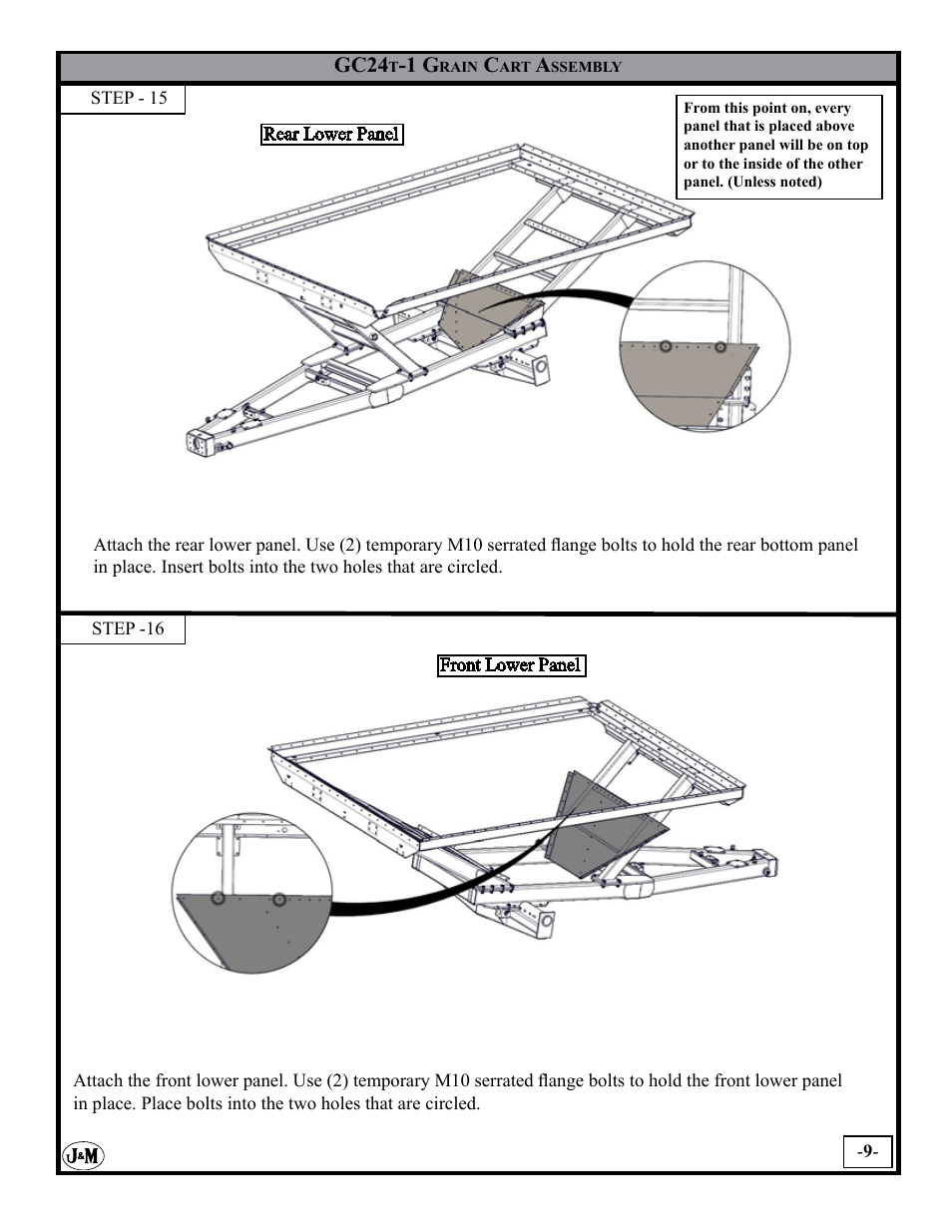 Gc24 | J&M GC-24T Assembly User Manual | Page 9 / 52