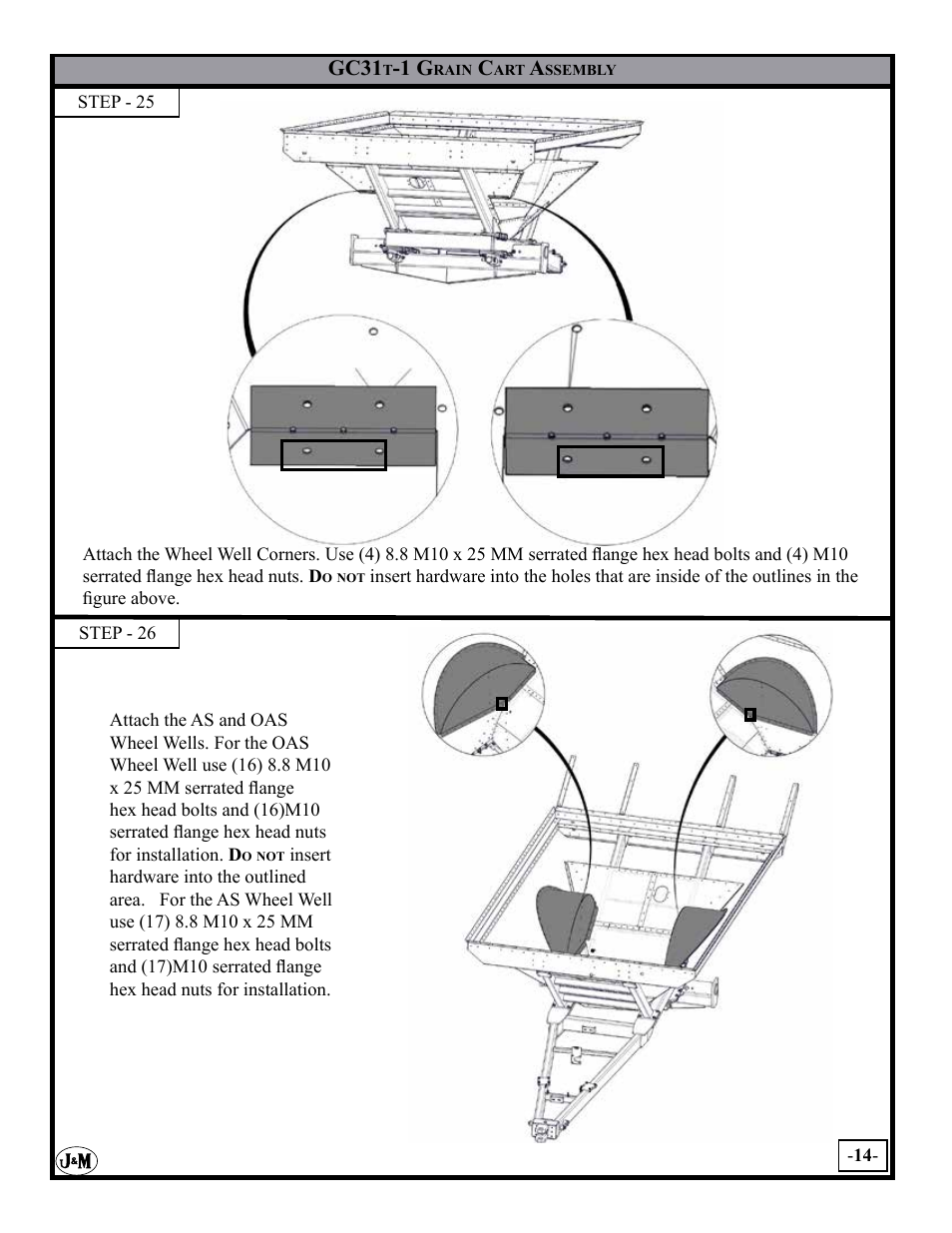 Gc31 | J&M GC-31T Assembly User Manual | Page 14 / 55