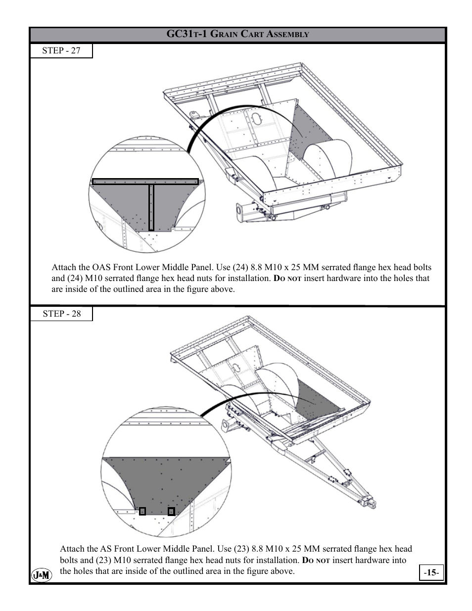 Gc31 | J&M GC-31T Assembly User Manual | Page 15 / 55