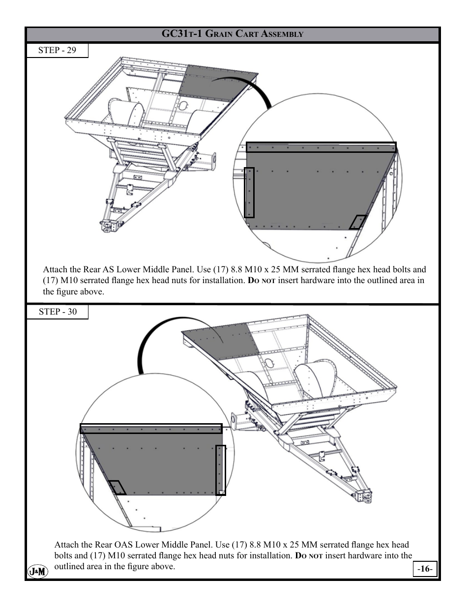 Gc31 | J&M GC-31T Assembly User Manual | Page 16 / 55