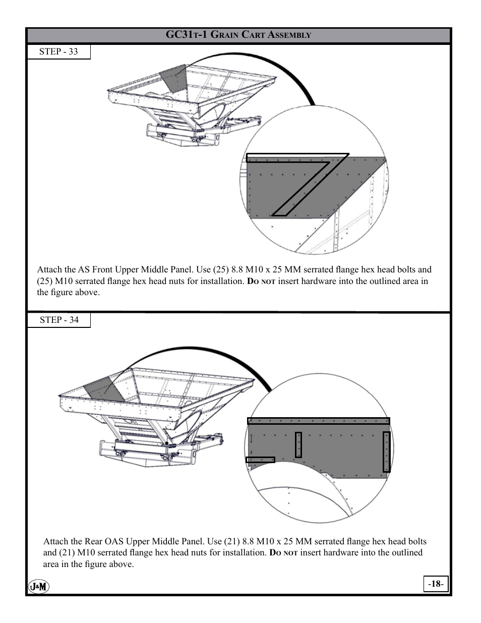 Gc31 | J&M GC-31T Assembly User Manual | Page 18 / 55