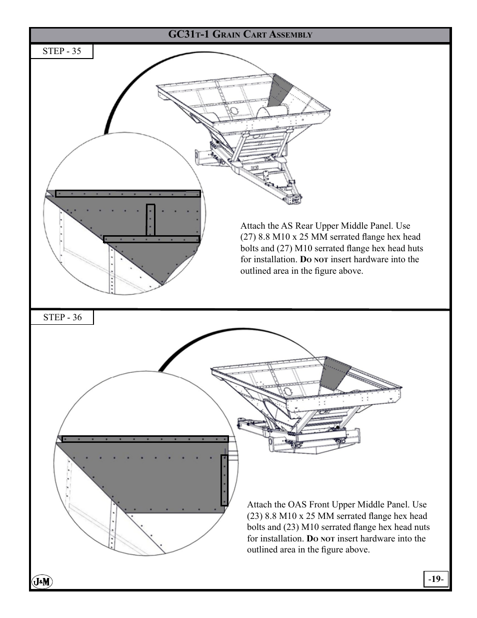 Gc31 | J&M GC-31T Assembly User Manual | Page 19 / 55