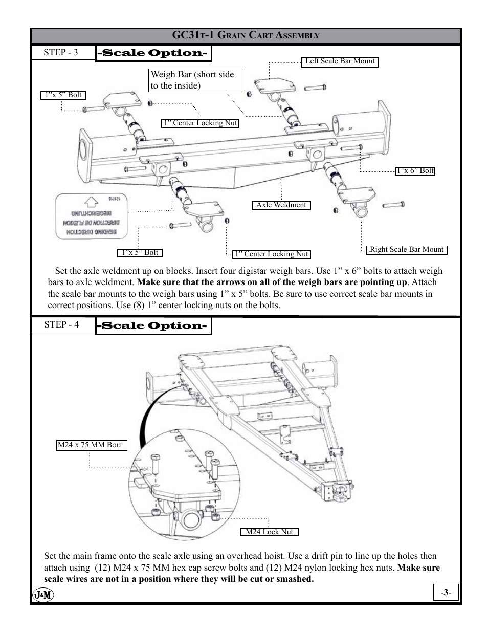 Gc31 | J&M GC-31T Assembly User Manual | Page 3 / 55