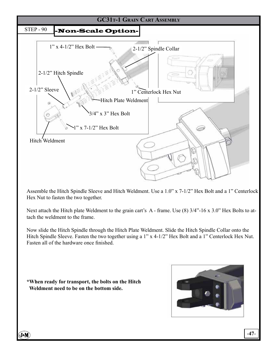 J&M GC-31T Assembly User Manual | Page 47 / 55