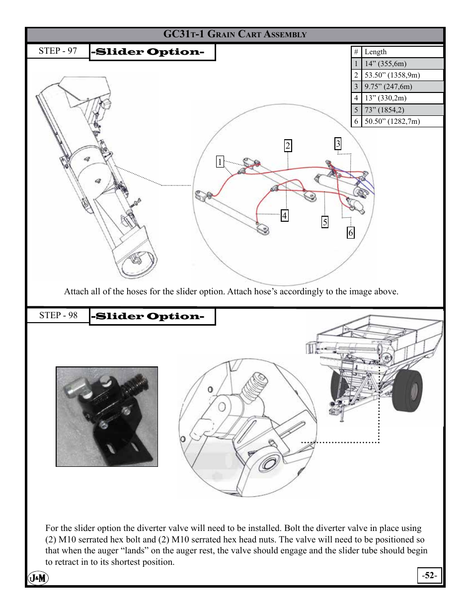J&M GC-31T Assembly User Manual | Page 52 / 55