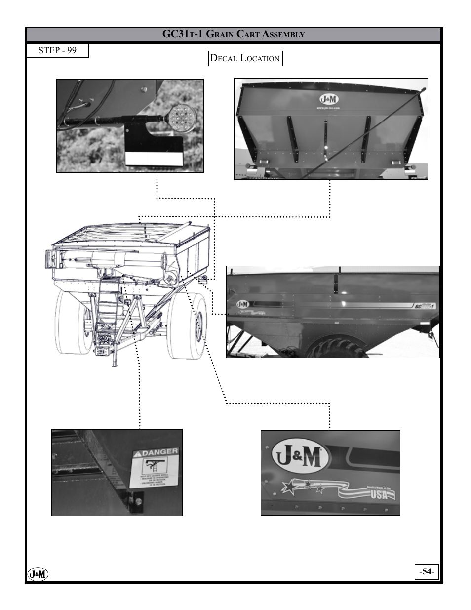 J&M GC-31T Assembly User Manual | Page 54 / 55
