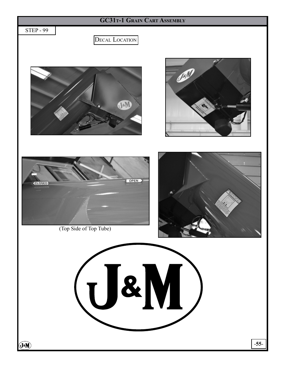 J&M GC-31T Assembly User Manual | Page 55 / 55