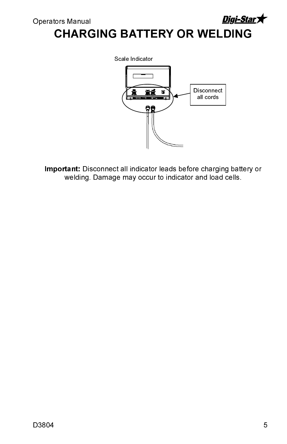 Charging battery or welding, Important | J&M GT460 User Manual | Page 5 / 31