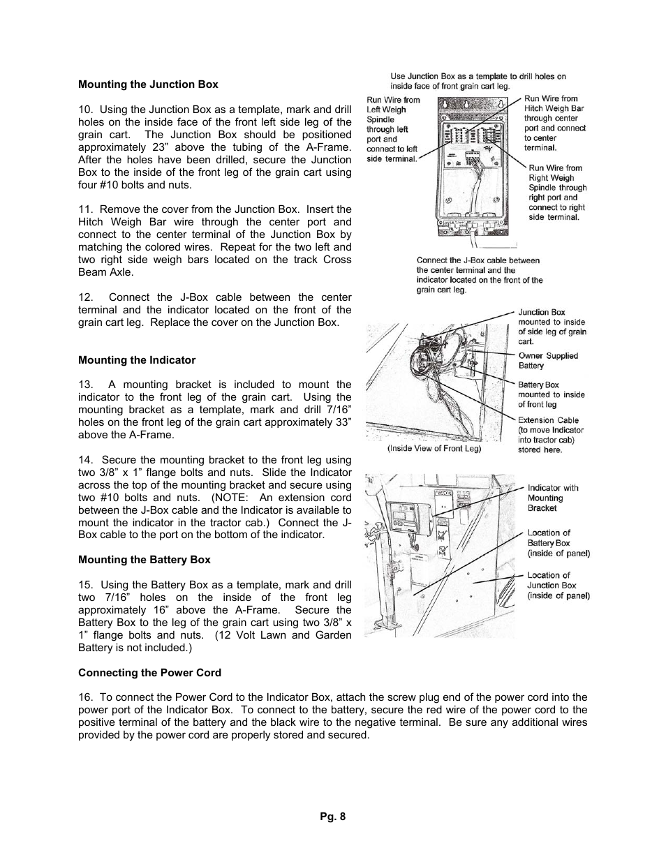 J&M Storm Tracker 2 Track system 3660-36ST-2 User Manual | Page 8 / 15