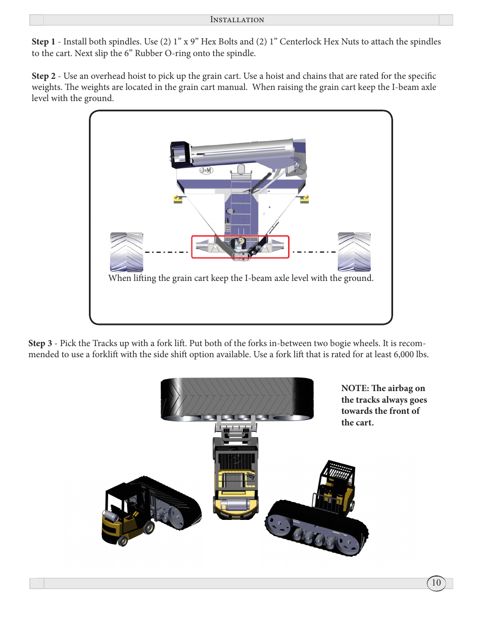 J&M Storm Tracker 2 Track system (2011 & newer) User Manual | Page 10 / 16