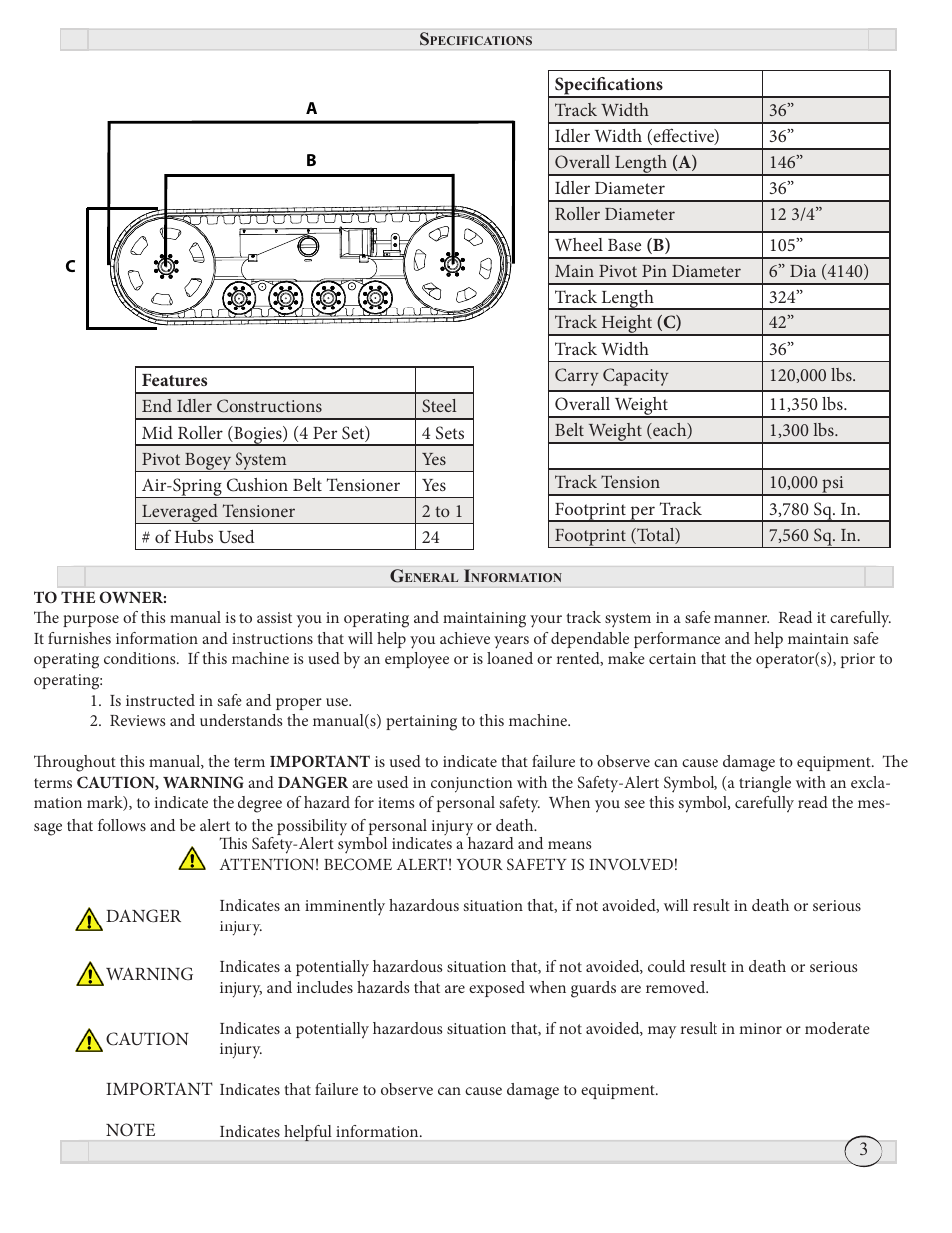 J&M Storm Tracker 2 Track system (2011 & newer) User Manual | Page 3 / 16