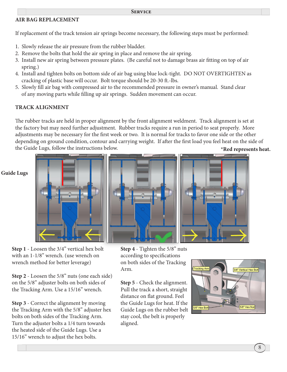 J&M Storm Tracker 2 Track system (2011 & newer) User Manual | Page 8 / 16