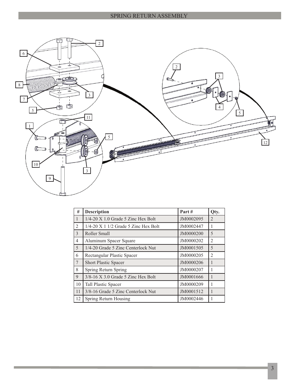 J&M Roll Tarp GRAVITY BOX (Since 2011) User Manual | Page 4 / 14