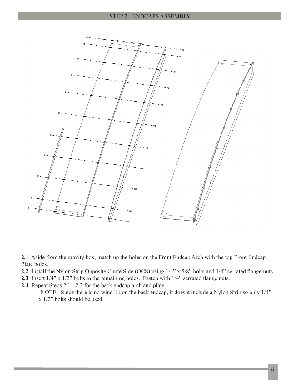 J&M Roll Tarp GRAVITY BOX (Since 2011) User Manual | Page 7 / 14