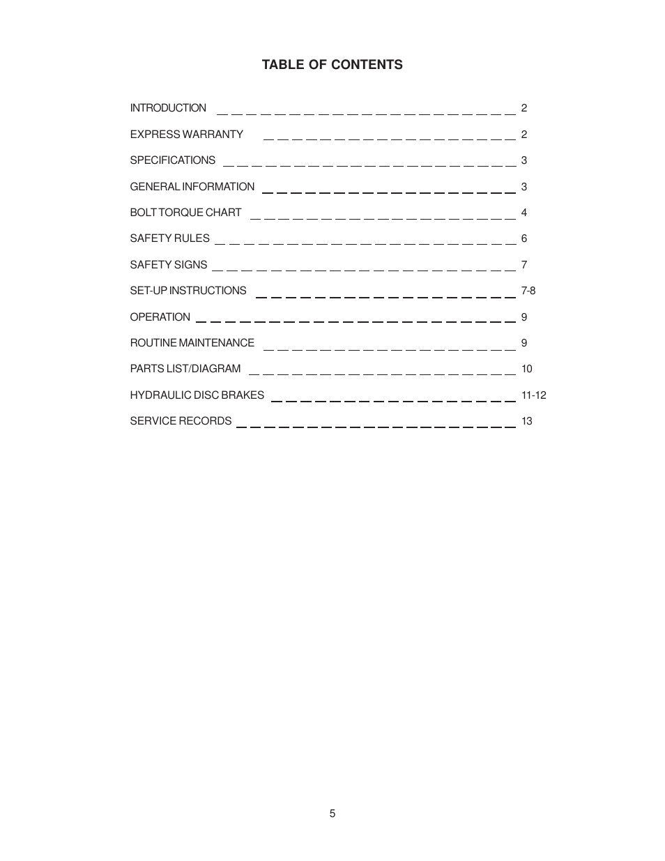 J&M 2494 Running Gear User Manual | Page 5 / 13