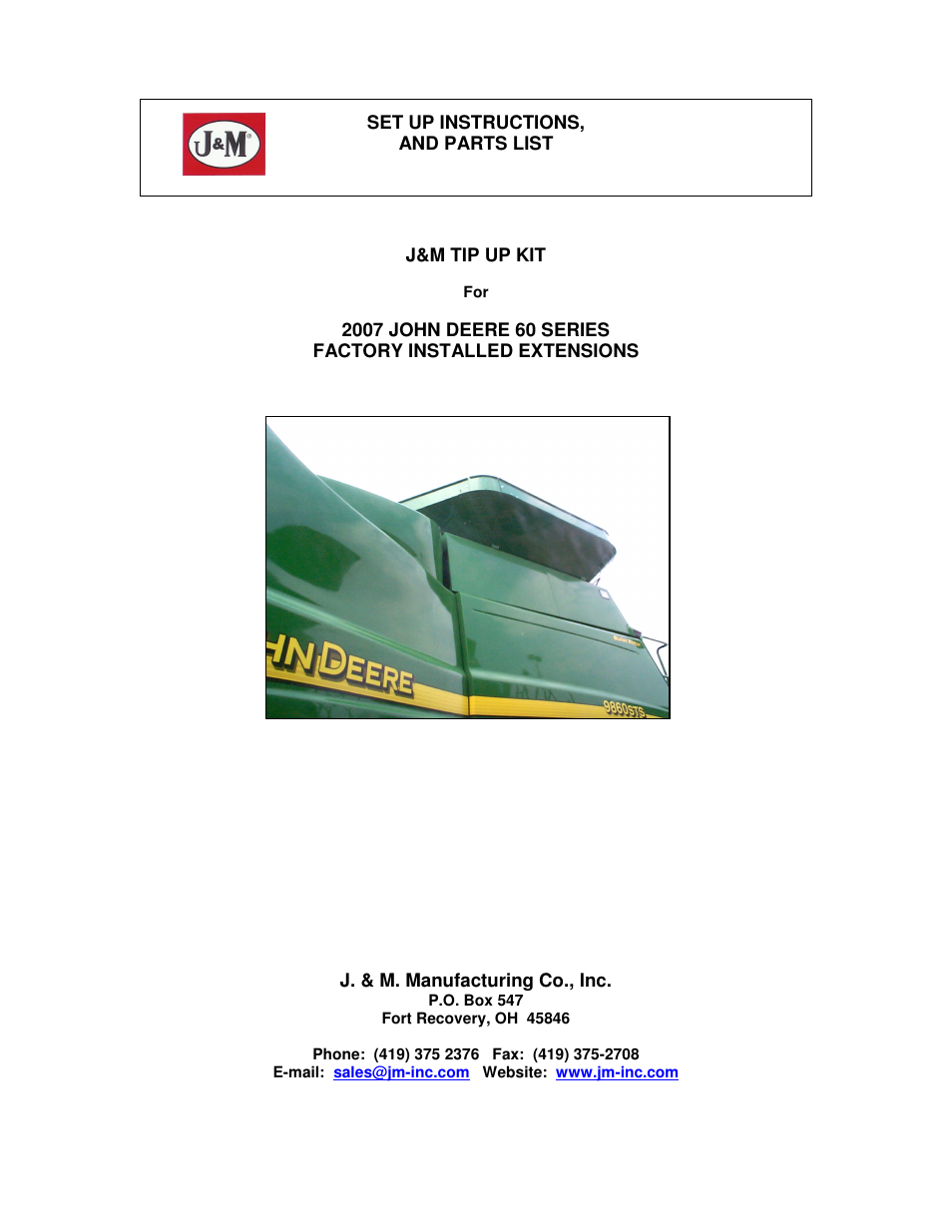 J&M JD-STS 60 series User Manual | 4 pages