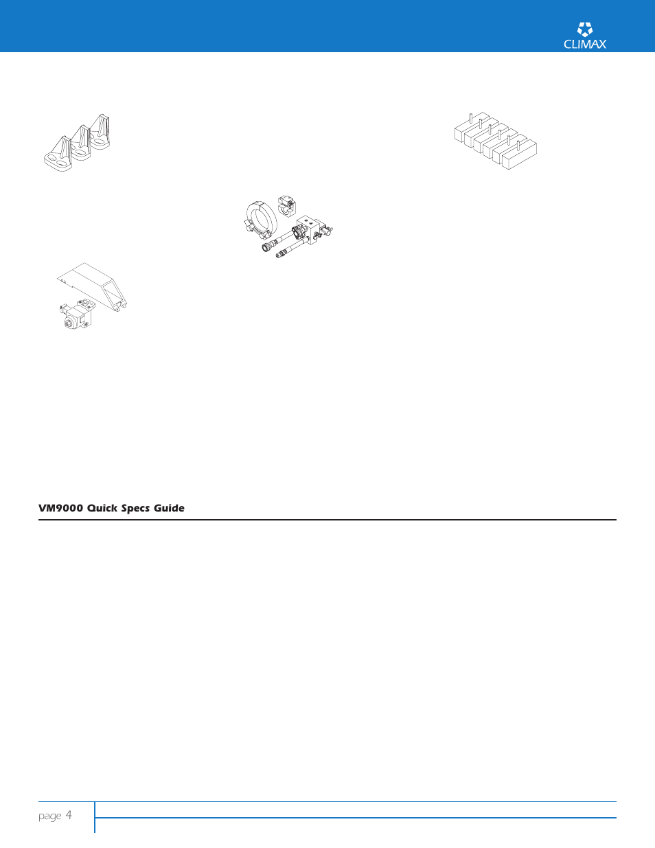 Climax VM9000 PORTABLE GLOBE VALVE REPAIR User Manual | Page 4 / 6