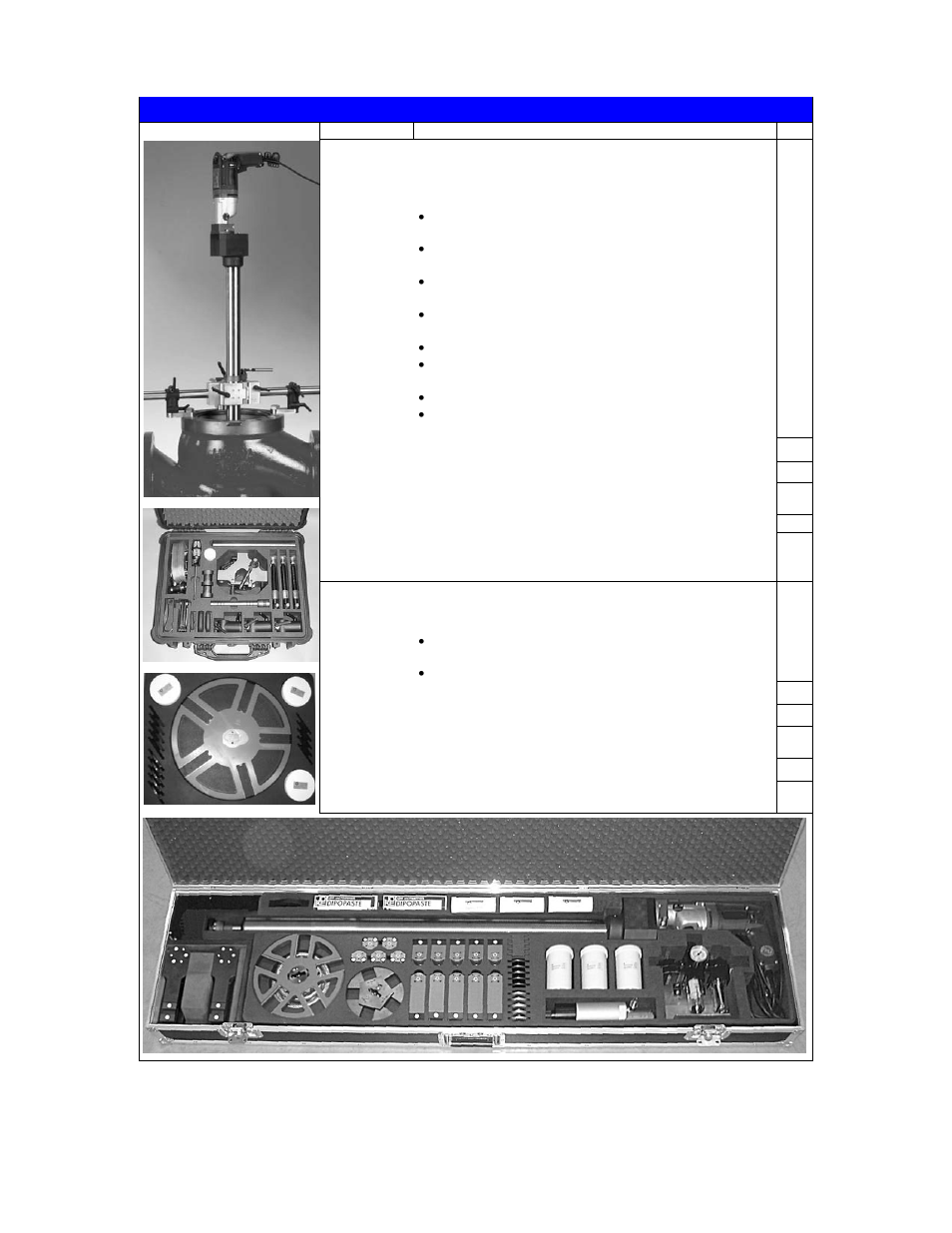 Model vm2600 | Climax VM2600 GLOBE VALVE FLAT SEAT GRINDING & LAPPING User Manual | Page 6 / 8