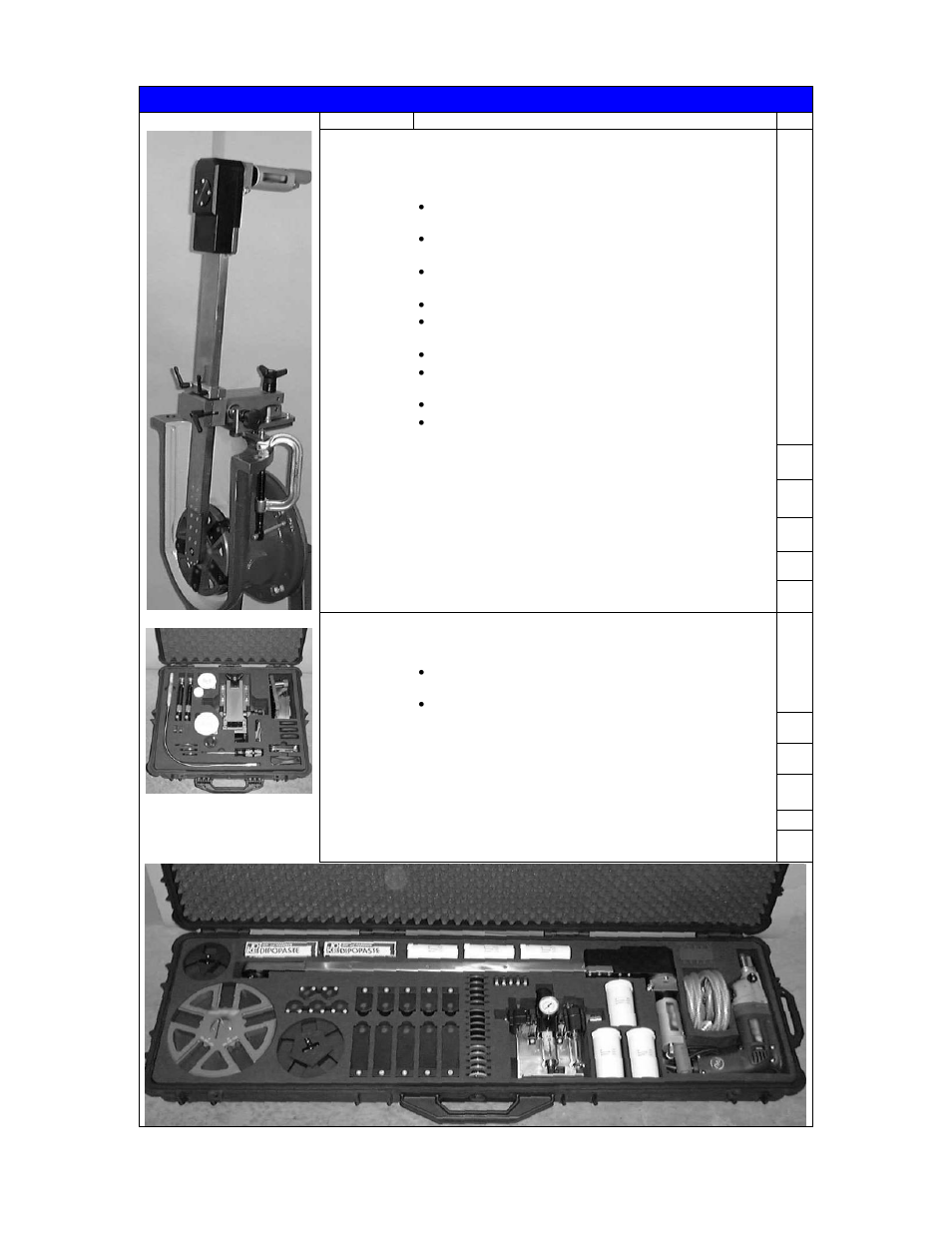 Model vm1350 | Climax VM1600 GATE VALVE GRINDING & LAPPING User Manual | Page 4 / 10